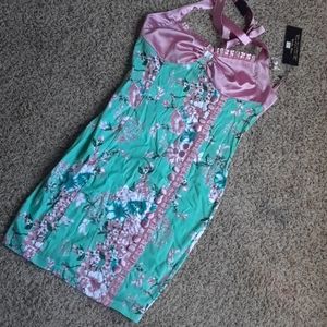 Pencil Skirt Dress Rockabilly